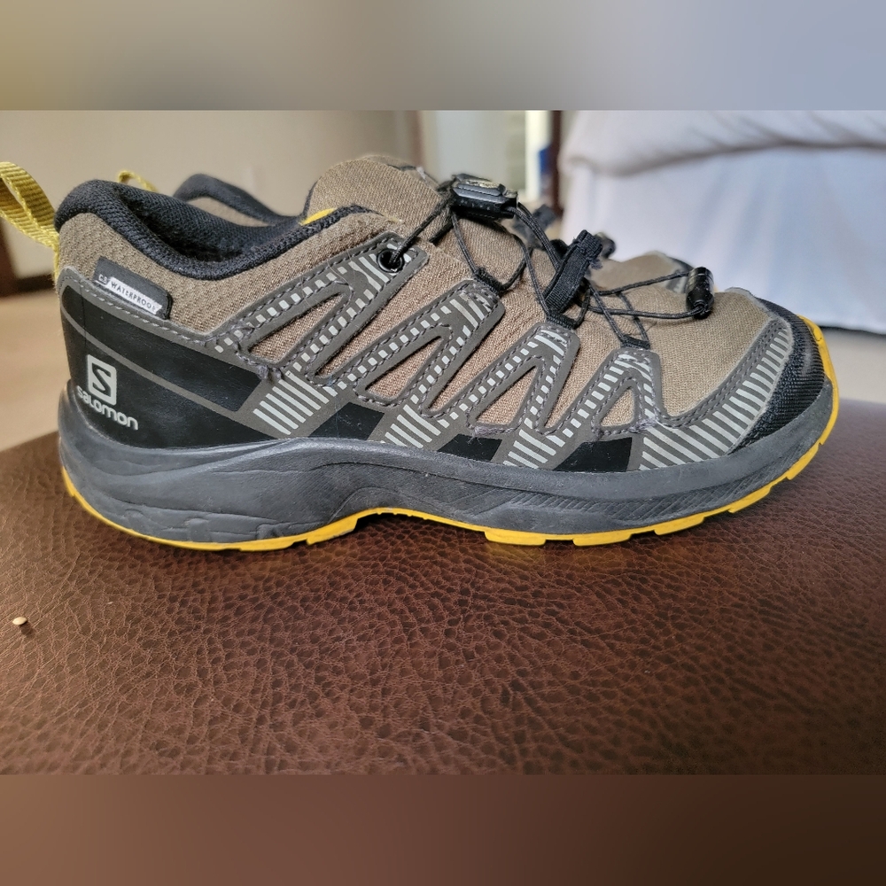 Salomon Kids' Hiking Shoes - Brown and Black